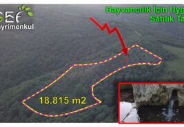 18.815 m2 Ulaşım ve Su Sorunu Olmayan Havadar Tarla