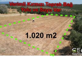 1.020 m2 Yol Sorunu Olmayan Ekilip Biçilen Hobi Bahçesi