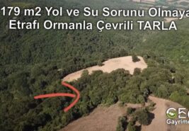 7.179 m2 Yol ve Su Sorunu Olmayan Etrafı Ormanla Çevrili TARLA